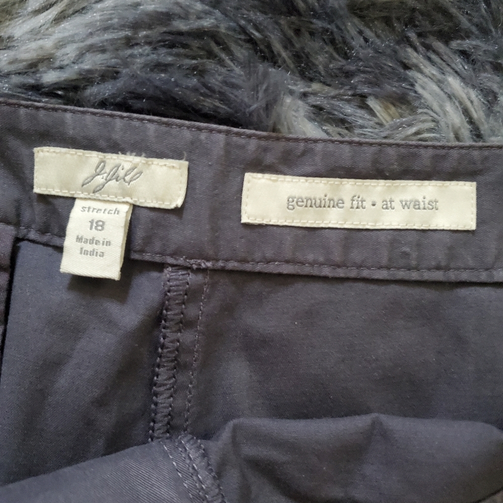 J. JILL Genuine Fit At Waist Chinos 18 - Picture 3 of 6